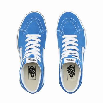 Damske Kotnikove Tenisky Vans Sk8-Hi Modre VA60PRIMF